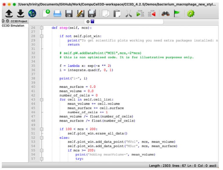 Cell Modeling in Jupyter Notebook using CompuCell3D - Micro Nano ...