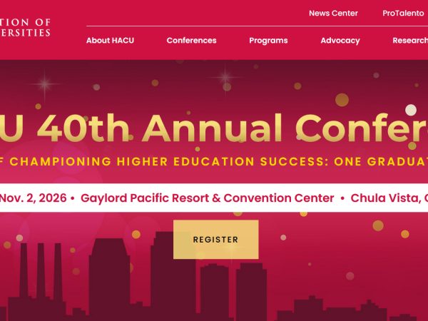 Hispanic Association of Colleges and Universities (HACU) Annual Conference October 2026