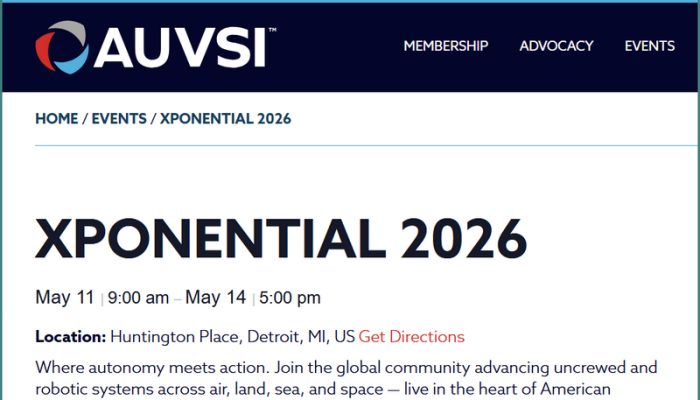 AUVSI Xponential 2026