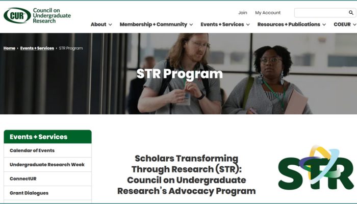 Scholars Transforming Through Research (STR)