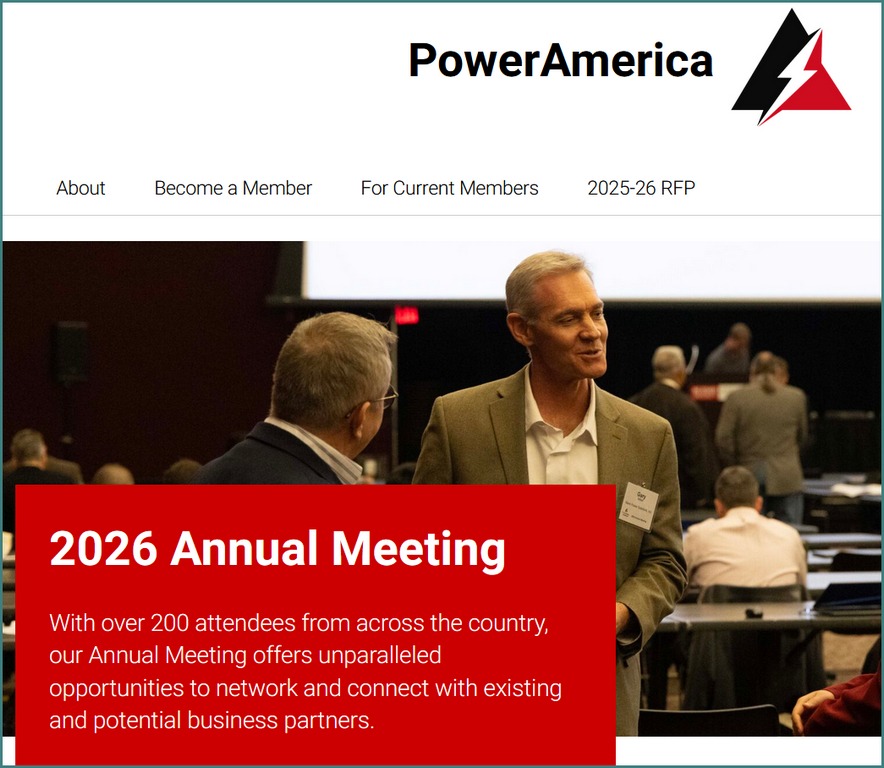 PowerAmerica Annual Meeting March 9–12, 2026
