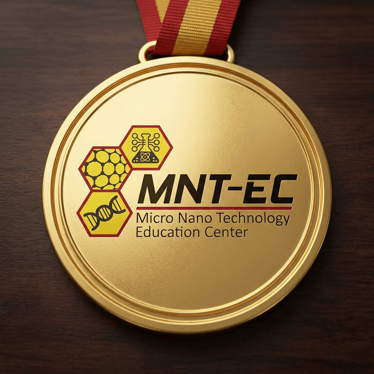 MNT-EC Gold Medal created by Nano Banana AI Tool.